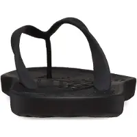 Crocs Tongs Femme Noir
