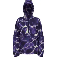 Odlo Femmes, Veste de running, Zeroweight Print (M), Bleu, M