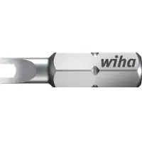 Wiha Embout Standard 25 mm Spanner 1/4" (27065) 6 (Spanner Head à deux trous)