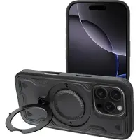 OEM Back panel cover Case FROST ARMOR for IPHONE 17 Pro black (Apple iPhone 17 Pro), Coque pour téléphone portable, Noir