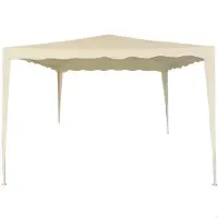 Aktive Square Gazebo 300x300x240 Cm Beige