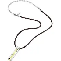 Police S14ane11p Necklace Noir Homme