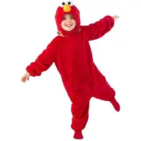 MOM The Basic Kids Costume Rouge 5-6 Years Enfants