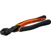 Bahco Cutting Pliers With Bi-component Handle And Phosphate Finish 210 Mm Orange