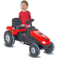 Jamara Tracteur à pédales Big Wheel rouge