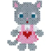 Toymax Boîte de perle Midi - 2500 pces - Chat mignon - - UneTaille - Perles