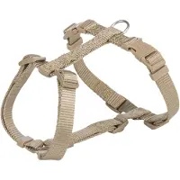 Trixie Hondentuig Premium H-Tuig Zand Taupe - 52-75X2 Cm (Chien, Sport canin)
