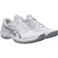 Asics pour femme. 1042A282 Chaussures Game ff clay/oc gris, blanc Chaussures Game ff clay/oc gris, blanc (39), Plat, Lacets, Sport, Multispo