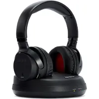 Aiwa Casque sans fil - - WHF-880 - Noir - Portée 100 m - Station de charge - PLL