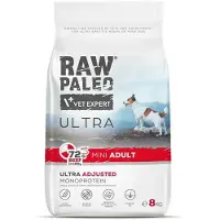 Raw Paleo Ultra Mini Adult Bœuf - nourriture sèche pour chiens - 8 kg