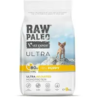 Vet Expert RAW PALEO Ultra Mini Puppy Turkey - nourriture sèche pour chiots - 8 kg