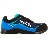 Sparco 07522NRAZ Nitro Petter ESD S3 SRC Chaussure de sécurité, bleu/noir, 48