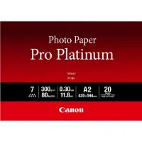 Canon PT-101 Pro Platinum Photo Paper 300 gram A2 (20 vel) - Papier photo