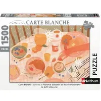 Nathan - Puzzle 1500 pièces - Petit déjeuner / Florence Sabatier (Collection Carte Blanche)