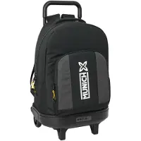 Safta Compact Munich Topo Wheeled Backpack Noir Enfants