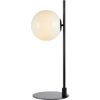 Markslöjd Lampe de table Dione, E14, max. 40W, noir/blanc (E14)