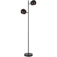 Markslöjd Lampadaire , Edgar, Noir, Salon / séjour, Métal, Scandinave