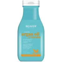 Beaver Professional Shampooing réparateur Beaver Argan Oil & Keratin (350 ml)