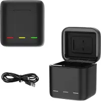 Telesin Triple Battery Charger Box - pour GoPro Hero 9/10