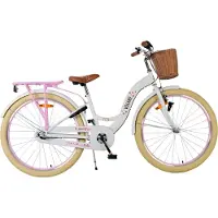 Volare Vélo jeune Blossom 3 vitesses 26 pouces, blanc