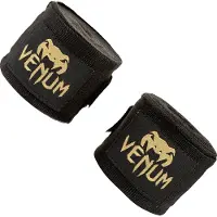 Venum Bandages de boxe Kontact - Noir/Or 180 po