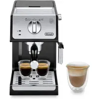 De'Longhi Machine à espresso 15 bars noir/silver - Delonghi - ECP33.21.BK -
