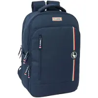 Safta Sac à dos für Notebook & Tablet mit USB Ausgang Eclipse DunkelBleu