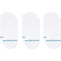 Stance Icon Low Tab 3 Pack, Blanc, (Lot de 3, 43 - 46)