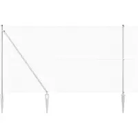 vidaXL : Clôture en fil barbelé soudé, 25 x 1,5 m, en acier galvanisé