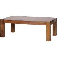Wohnling Table basse en Sheesham massif 110 x 60 cm Bois massif ; WL1.211