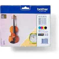 Brother LC-127XLVALBP - 4 couleurs - Cartouche d'encre - Grande capacité - Multipack