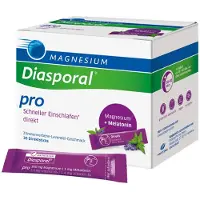 Protina Pharmazeutische Magnesium-Diasporal pro pour un endormissement rapide Bâtonnets à saveur citronnelle-lavande, 30 bâtonnets