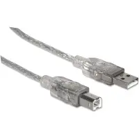 Manhattan Hi-Speed USB 2.0 Anschlusskabel, 1x USB A - 1x USB B