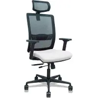 Piqueras Y Crespo Bali Traslack Axes 2d Arms Ergonomic Office Chair Blanc