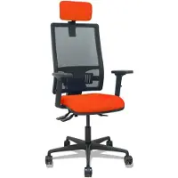Piqueras Y Crespo Bormate Arms 2d Ergonomic Office Chair Orange