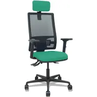Piqueras Y Crespo Bormate Arms 2d Ergonomic Office Chair Vert