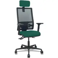 Piqueras Y Crespo Bormate Arms 2d Ergonomic Office Chair Vert