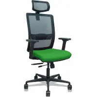 Piqueras Y Crespo Bali Traslack Axes 2d Arms Ergonomic Office Chair Vert