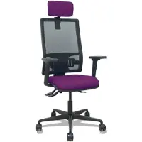 Piqueras Y Crespo Bormate Arms 2d Ergonomic Office Chair Argenté