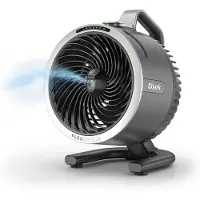 Shark Ventilateur Brumisateur FlexBreeze HydroGo FA050EU Gris