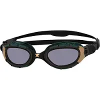 Zoggs Predator Flex Titanium Reactor Mirror Swimming Goggles Noir Small
