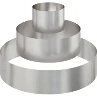 vidaXL Cache-pot de jardin Argent 90 x 90 x 20 cm Acier inoxydable