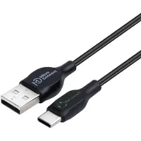 Microconnect ECO-USB3.1CCHAR1B, 1 m, USB A, USB C, USB 2.0, Černá
