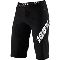 100% Hommes, Short, R-Core-X DH Shorts, Noir, (34)