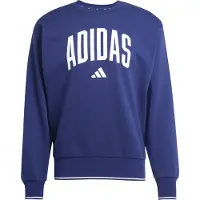 Adidas Sweat de sport 'COLLEGIATE' bleu foncé / blanc