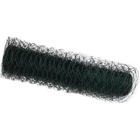 vidaXL : Clôture en panneaux soudés, PVC, vert, 0,8 x 25 mètres