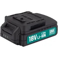 Powerplus Batterie - - 1500 mAh - 18 V - 3 voyants LED indiquant la charge restante