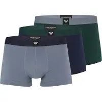 Emporio Armani Boxers bleu marine / pierre / sapin