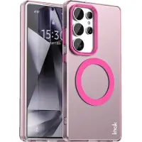 IMAK Galaxy S25 Ultra - Schützende Acryl-Handyhülle mit Magnet (Samsung Galaxy S25 Ultra), Coque pour téléphone portable, Pink