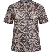 Zizzi Chemisier 'EULLA' noisette / noir